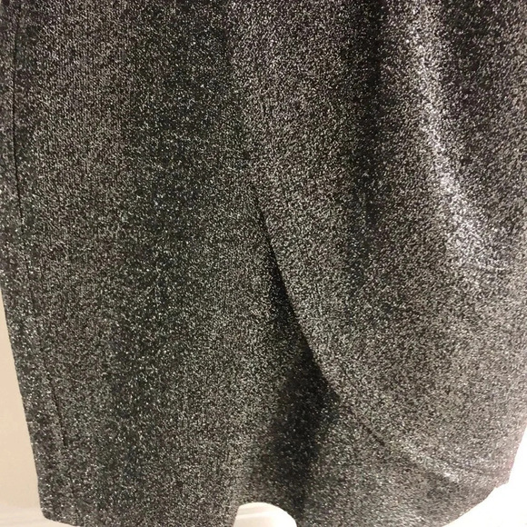 MICHAEL Michael Kors black silver long sleeve sparkle dress 3X New with tags - Picture 7 of 12